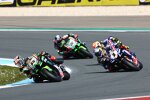 Jonathan Rea, Toprak Razgatlioglu, Andrea Locatelli und Alex Lowes 