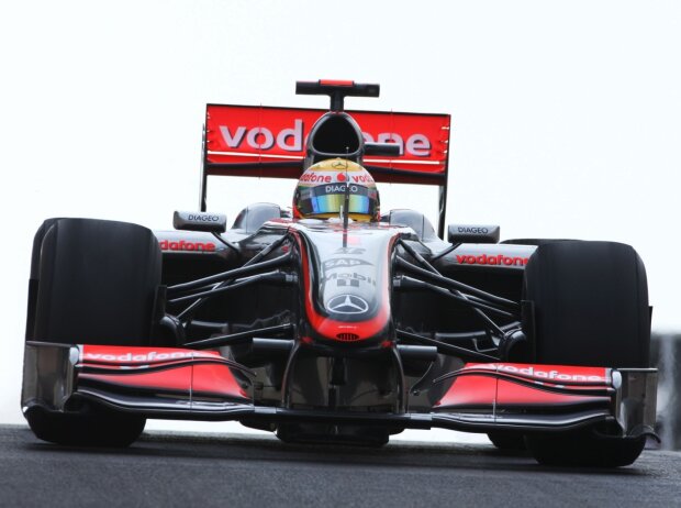 Lewis Hamilton im Traniing zum Japan-Grand-Prix 2009