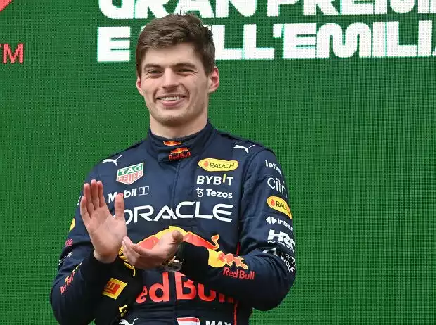 Max Verstappen (Red Bull) siegt beim Formel-1-Rennen in Imola 2022 Titel-Bild zur News: Max Verstappen (Red Bull) siegt beim Formel-1-Rennen in Imola 2022