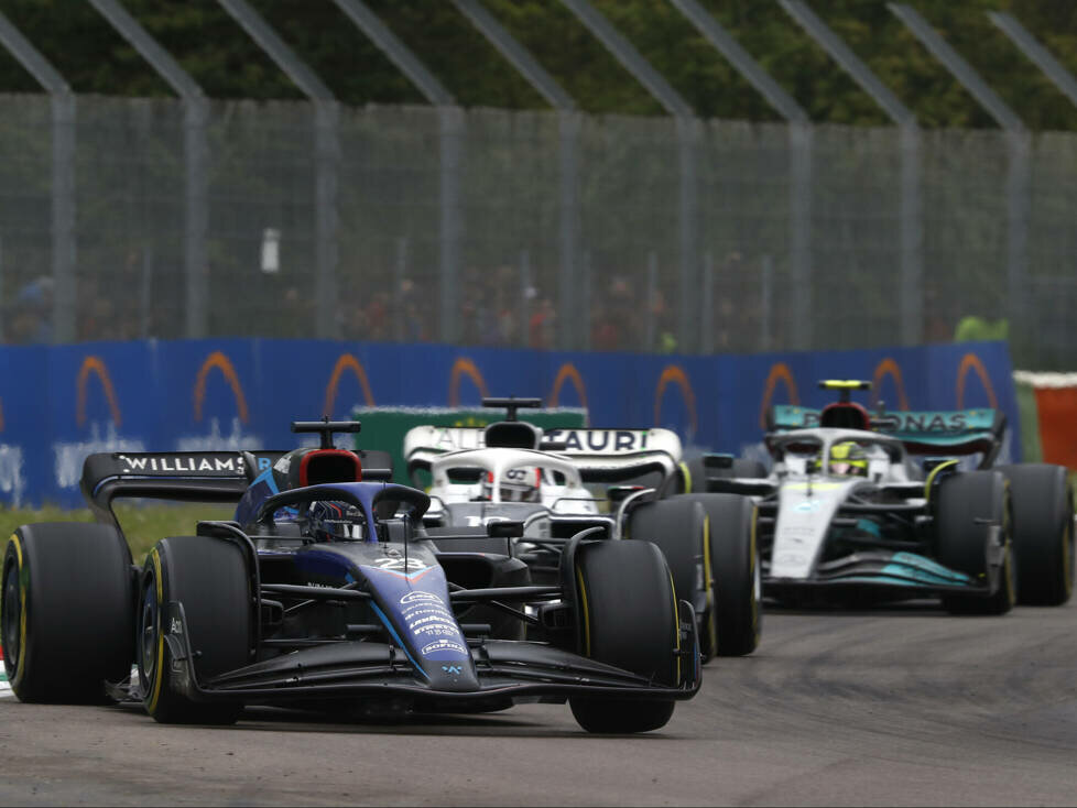 Alexander Albon, Pierre Gasly, Lewis Hamilton