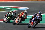 Toprak Razgatlioglu, Alvaro Bautista, Jonathan Rea und Alex Lowes 