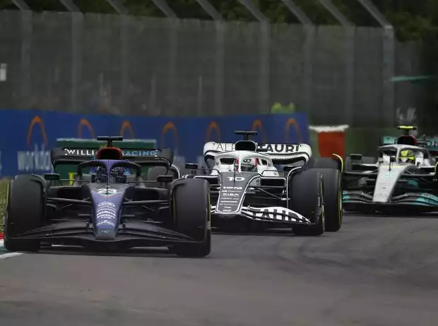 Alexander Albon, Pierre Gasly, Lewis Hamilton Titel-Bild zur News: Alexander Albon, Pierre Gasly, Lewis Hamilton
