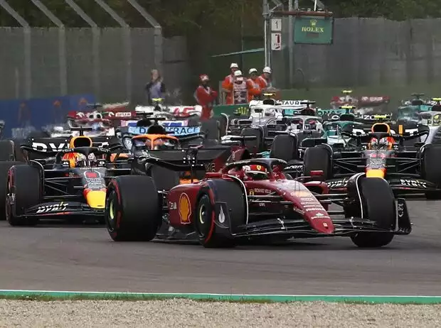 Charles Leclerc, Max Verstappen, Lando Norris, Sergio Perez Titel-Bild zur News: Charles Leclerc, Max Verstappen, Lando Norris, Sergio Perez