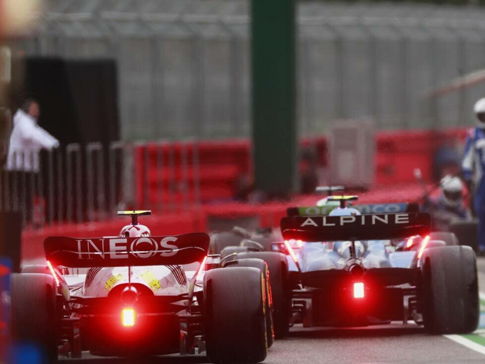 Esteban Ocon, Lewis Hamilton