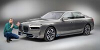 Bild zum Inhalt: BMW i7 (2022): Elektrische Luxuslimousine in der Sitzprobe