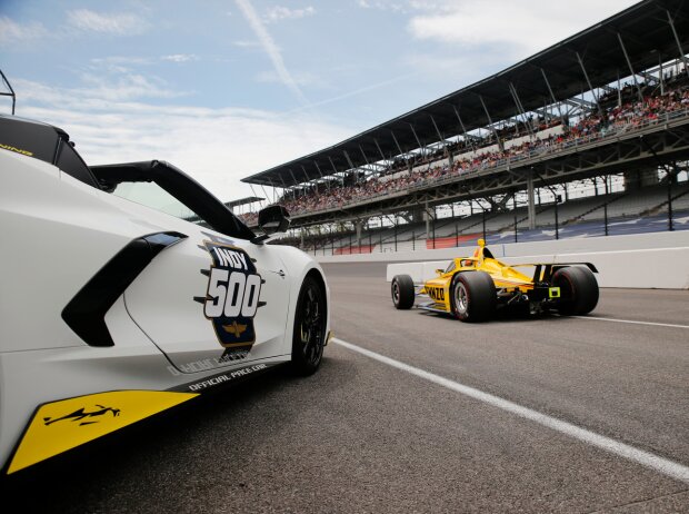 Titel-Bild zur News: Qualifying zum Indy 500 auf dem Indianapolis Motor Speedway