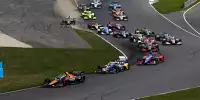 Start zum IndyCar-Auftakt 2021 im Barber Motorsports Park in Birmingham: Patricio O'Ward führt