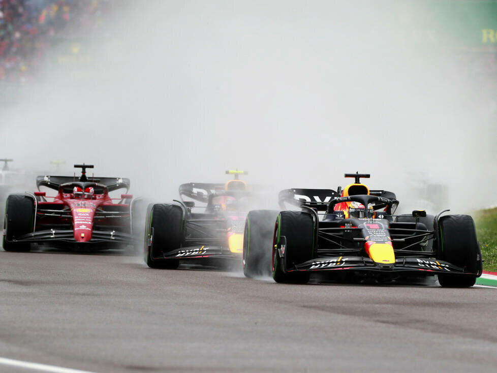 Max Verstappen, Sergio Perez, Charles Leclerc, Kevin Magnussen
