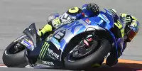 Bild zum Inhalt: MotoGP FT1 Jerez: Suzuki-Doppelführung zum Auftakt - Quartararo gestürzt