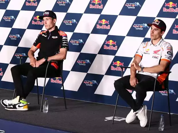 Titel-Bild zur News: Aleix Espargaro, Marc Marquez