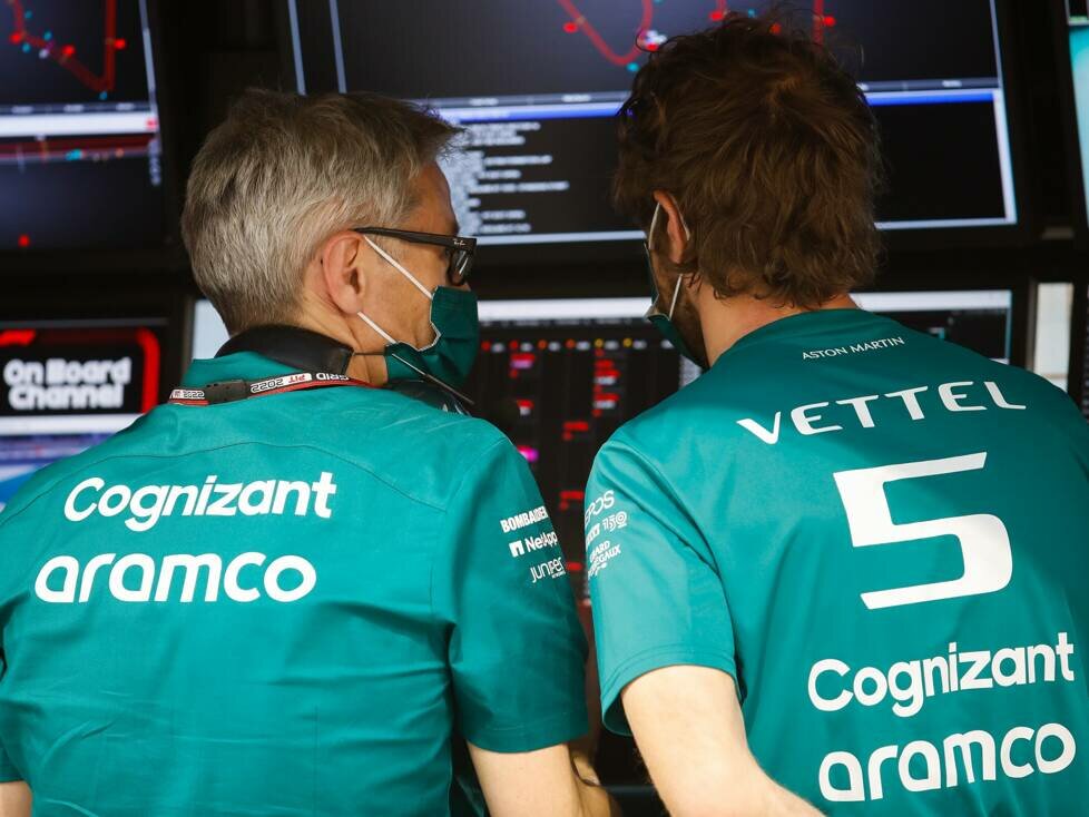 Mike Krack und Sebastian Vettel