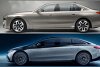BMW i7 im Vergleich mit dem Mercedes EQS
