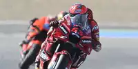 Bild zum Inhalt: MotoGP Jerez: Bagnaia mit Rekordzeit auf Pole - Marquez in Reihe zwei