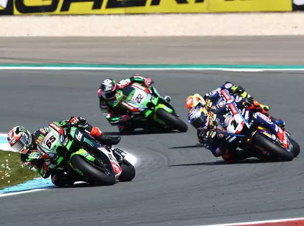 Titel-Bild zur News: Jonathan Rea, Toprak Razgatlioglu, Andrea Locatelli, Alex Lowes