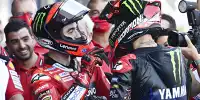 Bild zum Inhalt: Lerneffekt für beide: Bagnaia und Quartararo über ihr Jerez-Duell