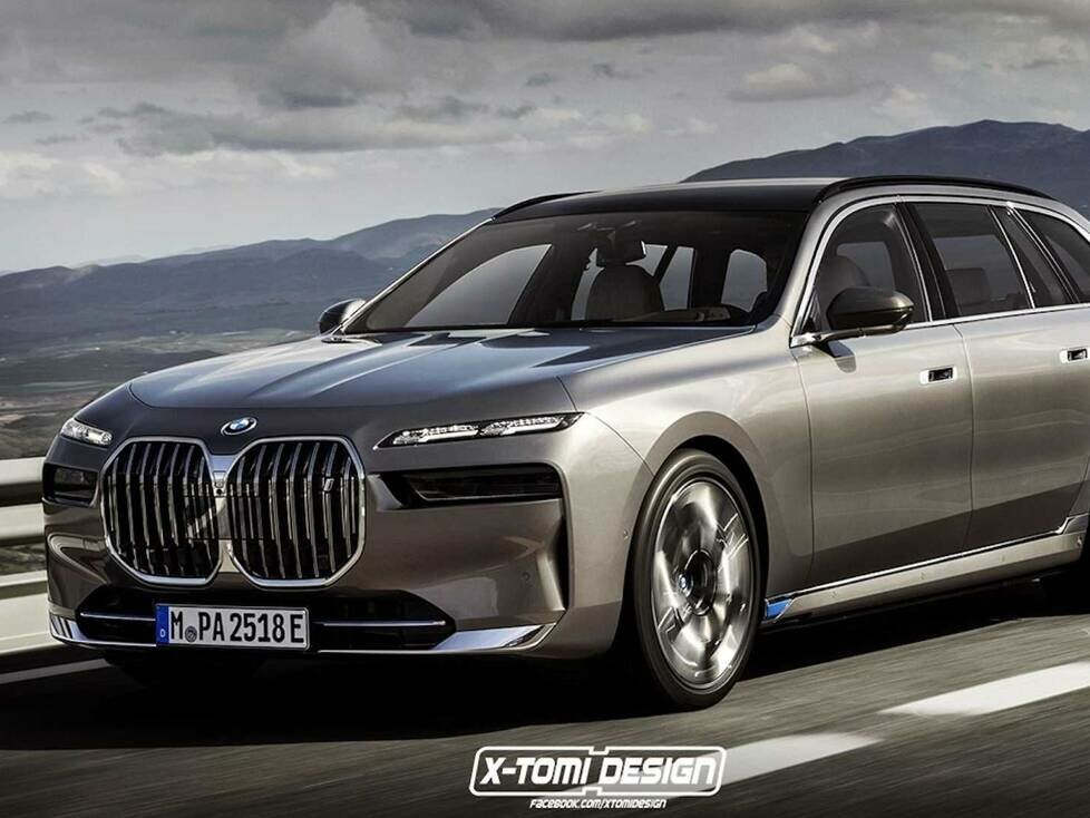 BMW 7 Series Touring Unofficial Rendering