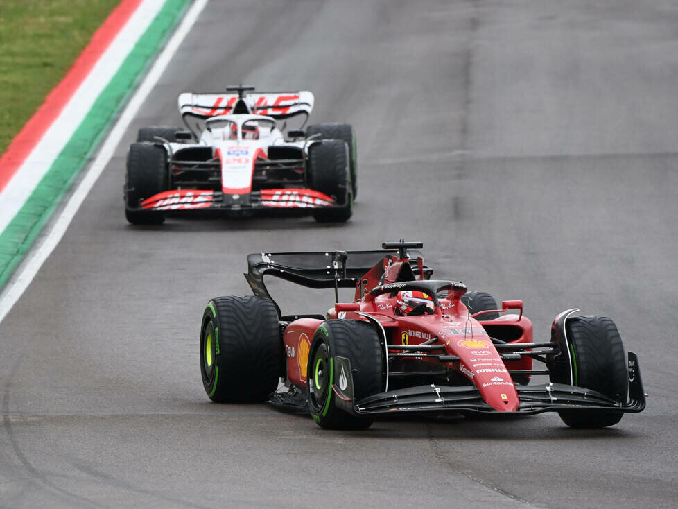 Charles Leclerc, Kevin Magnussen, George Russell