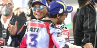 Bild zum Inhalt: Ducati: Entscheidung bezüglich Enea Bastianini und Jorge Martin fällt im Juni