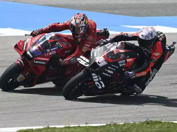 Jack Miller, Aleix Espargaro Titel-Bild zur News: Jack Miller, Aleix Espargaro