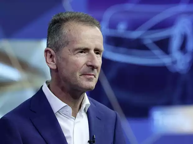 Herbert Diess, CEO von Volkswagen Titel-Bild zur News: Herbert Diess, CEO von Volkswagen
