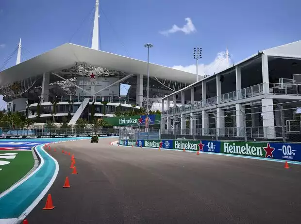 Formel-1-Strecke in Miami Titel-Bild zur News: Formel-1-Strecke in Miami