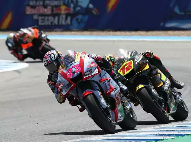 Titel-Bild zur News: Enea Bastianini, Marco Bezzecchi