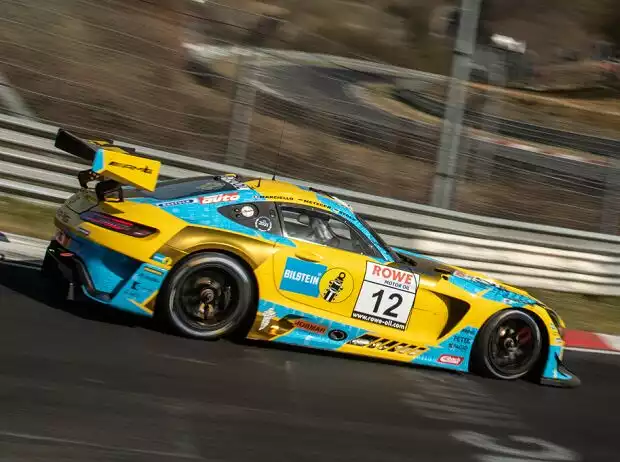 Mercedes-AMG GT3 des Haupt-Racing-Team beim Saisonauftakt der NLS 2022 Titel-Bild zur News: Mercedes-AMG GT3 des Haupt-Racing-Team beim Saisonauftakt der NLS 2022