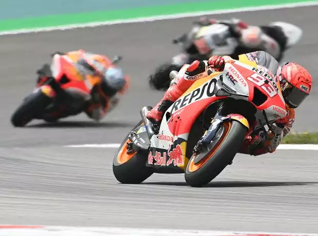 Marc Marquez, Pol Espargaro, Takaaki Nakagami Titel-Bild zur News: Marc Marquez, Pol Espargaro, Takaaki Nakagami