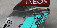 Frontflügel-Update am Mercedes W13 für das Formel-1-Rennen 2022 in Miami