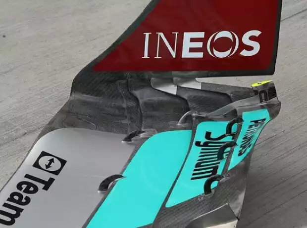 Frontflügel-Update am Mercedes W13 für das Formel-1-Rennen 2022 in Miami Titel-Bild zur News: Frontflügel-Update am Mercedes W13 für das Formel-1-Rennen 2022 in Miami