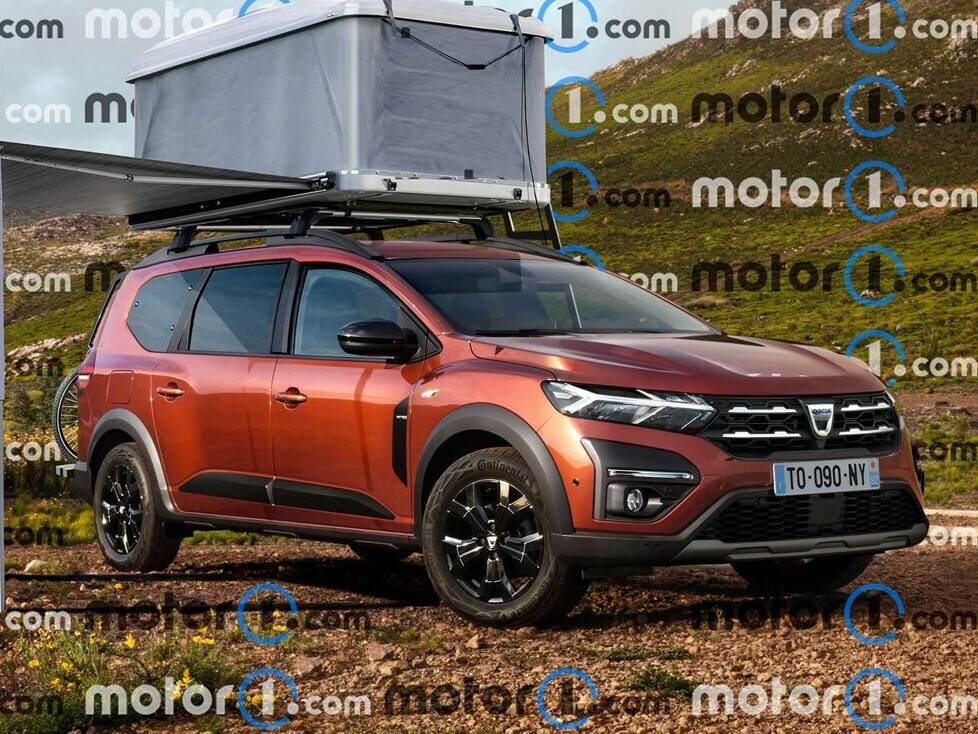 Dacia Jogger Camper als Rendering