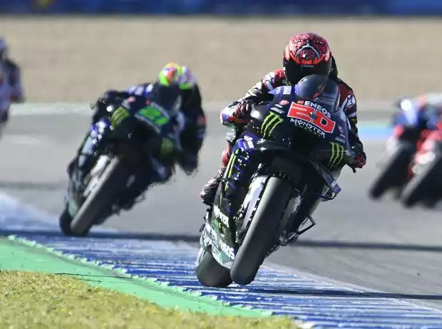 Fabio Quartararo, Franco Morbidelli Titel-Bild zur News: Fabio Quartararo, Franco Morbidelli
