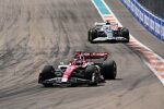 Valtteri Bottas (Alfa Romeo), Pierre Gasly (AlphaTauri) und Lewis Hamilton (Mercedes) 