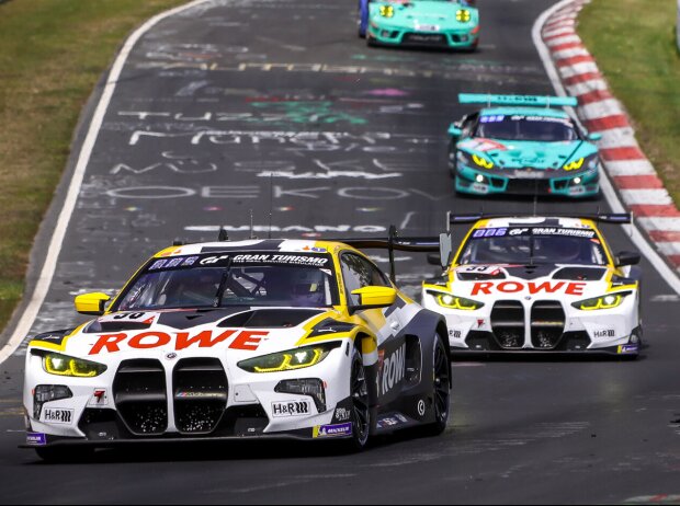 BMW M4 GT3 des Teams Rowe BMW M4 GT3 des Teams Rowe