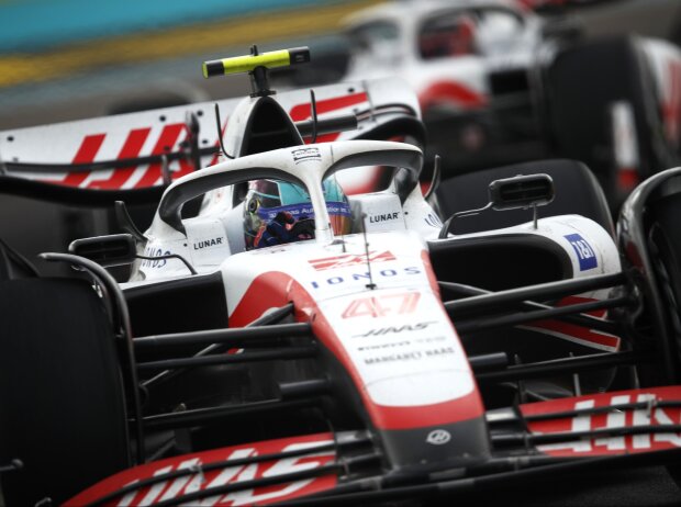 Titel-Bild zur News: Mick Schumacher im Haas VF-22 beim Formel-1-Rennen 2022 in Miami
