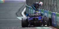 Der Unfall von Nicholas Latifi beim Formel-1-Rennen in Saudi-Arabien 2022