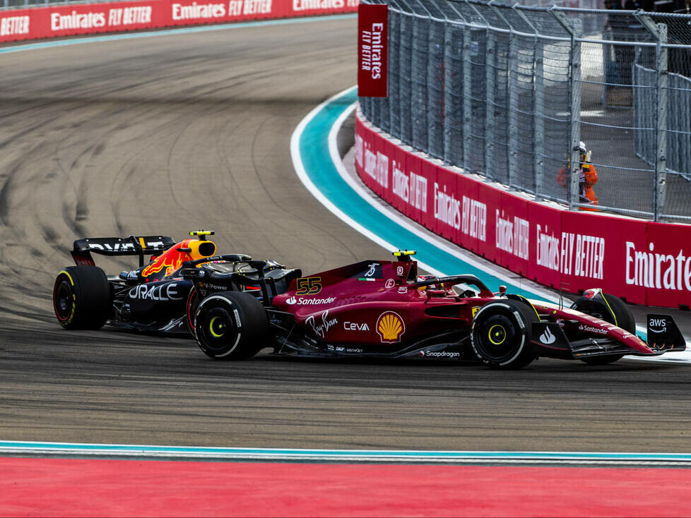 Carlos Sainz, Sergio Perez