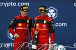 Charles Leclerc (Ferrari) und Carlos Sainz (Ferrari) 