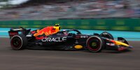 Bild zum Inhalt: Red Bull enthüllt: Sergio Perez wäre in Miami fast ausgeschieden