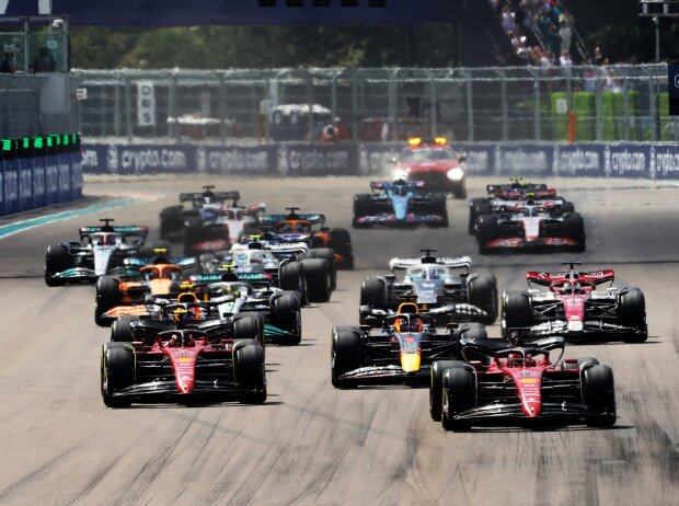 Charles Leclerc, Carlos Sainz, Max Verstappen, Sergio Perez, Valtteri Bottas Charles Leclerc, Carlos Sainz, Max Verstappen, Sergio Perez, Valtteri Bottas