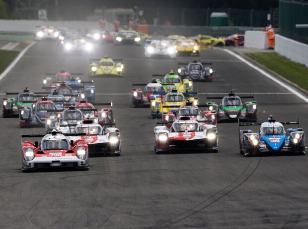 Start zu den 6h Spa der WEC 2022 Start zu den 6h Spa der WEC 2022