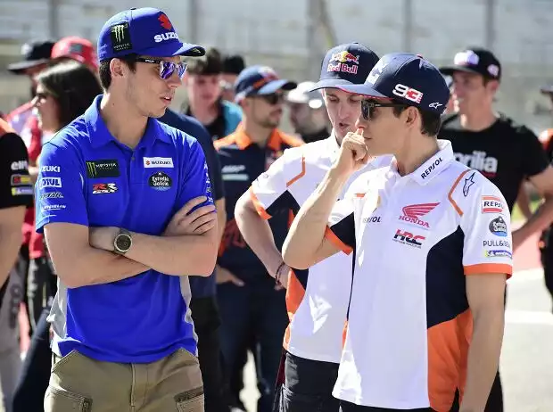 Marc Marquez, Joan Mir Titel-Bild zur News: Marc Marquez, Joan Mir