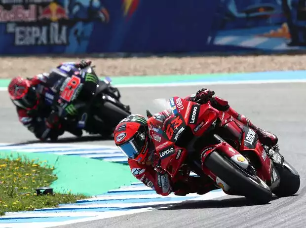 Francesco Bagnaia, Fabio Quartararo Titel-Bild zur News: Francesco Bagnaia, Fabio Quartararo