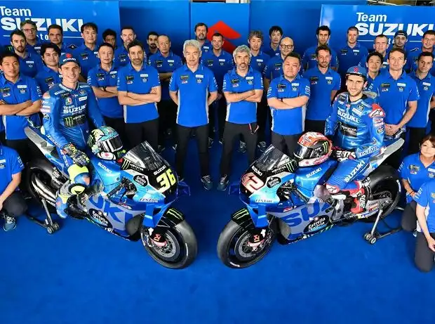 Joan Mir, Alex Rins Titel-Bild zur News: Joan Mir, Alex Rins