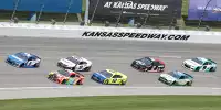 NASCAR-Action auf dem Kansas Speedway in Kansas City