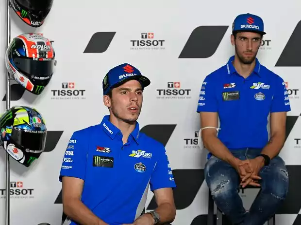 Joan Mir, Alex Rins Titel-Bild zur News: Joan Mir, Alex Rins