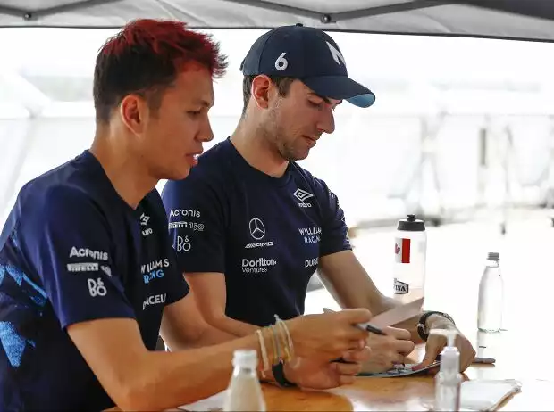 Alexander Albon, Nicholas Latifi Titel-Bild zur News: Alexander Albon, Nicholas Latifi