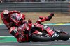 "So kann ich nicht Weltmeister werden": Bagnaia ärgert der Sturz in Le Mans