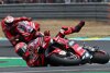 Bild zum Inhalt: "So kann ich nicht Weltmeister werden": Bagnaia ärgert der Sturz in Le Mans