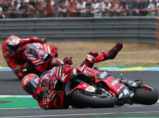Titel-Bild zur News: Francesco Bagnaia, Jack Miller